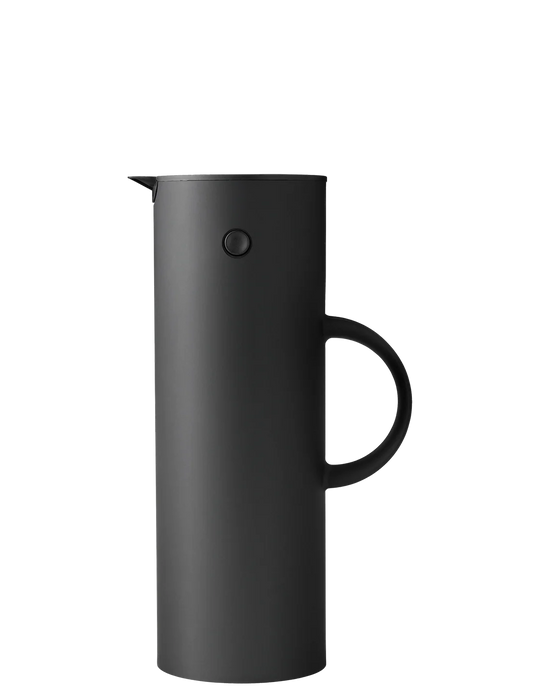 Stelton EM77 Termos, Matt svart, 1 L