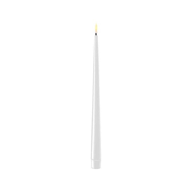 Deluxe kronljus 2-pack, Vit, 28cm