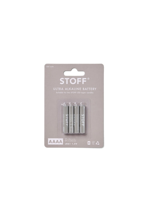 STOFF AAAA batterier, 4-pack